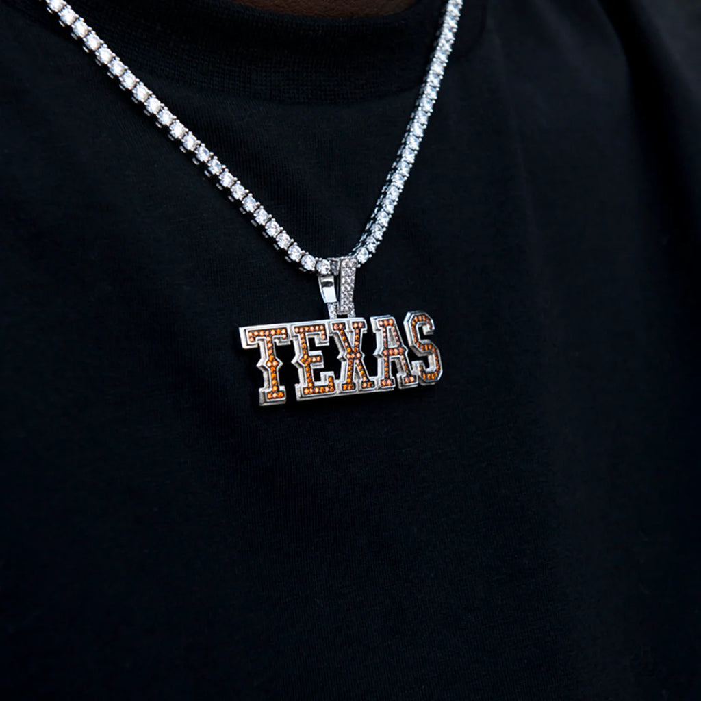Texas Longhorns Official NCAA Wordmark Pendant
