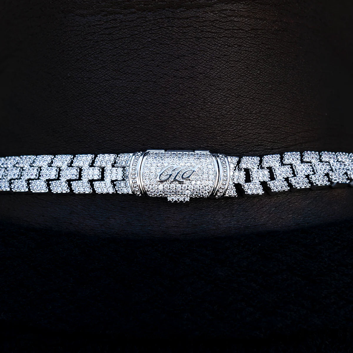 Diamond Spine Chain + Bracelet Bundle in White Gold
