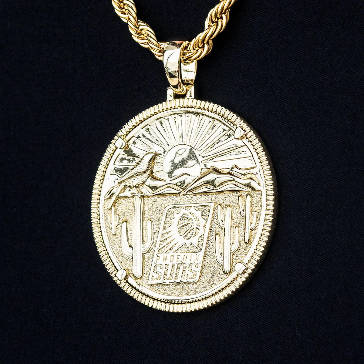 Phoenix Suns Official NBA Coin Pendant