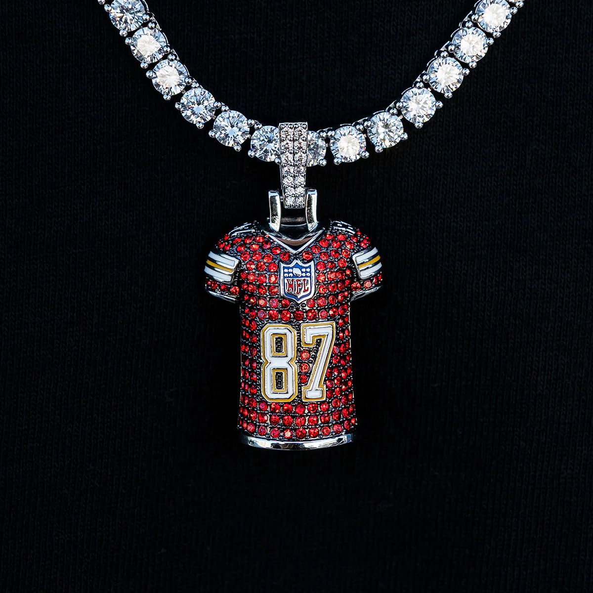 Kansas City Chiefs Travis Kelce Jersey Pendant