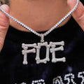 Custom Name Plate Bone Font