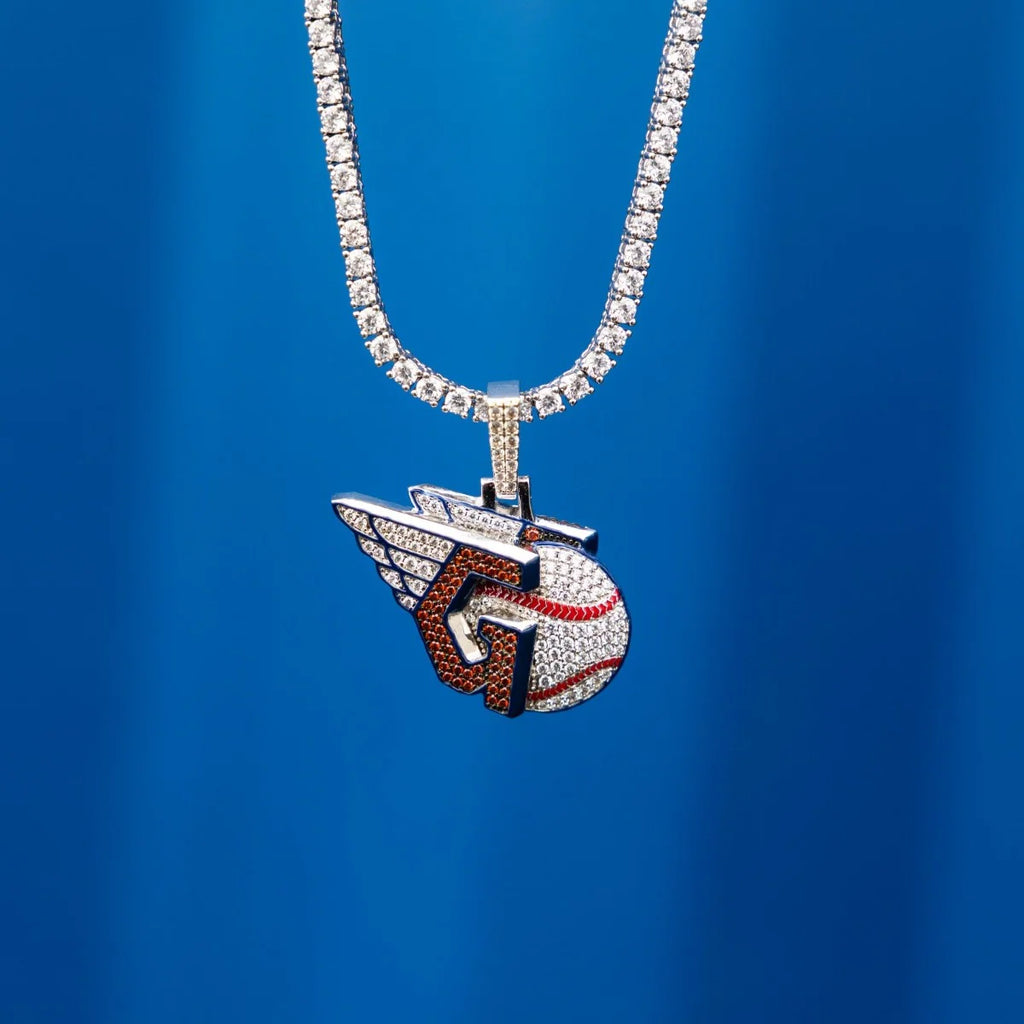 Cleveland Guardians Official MLB Logo Pendant