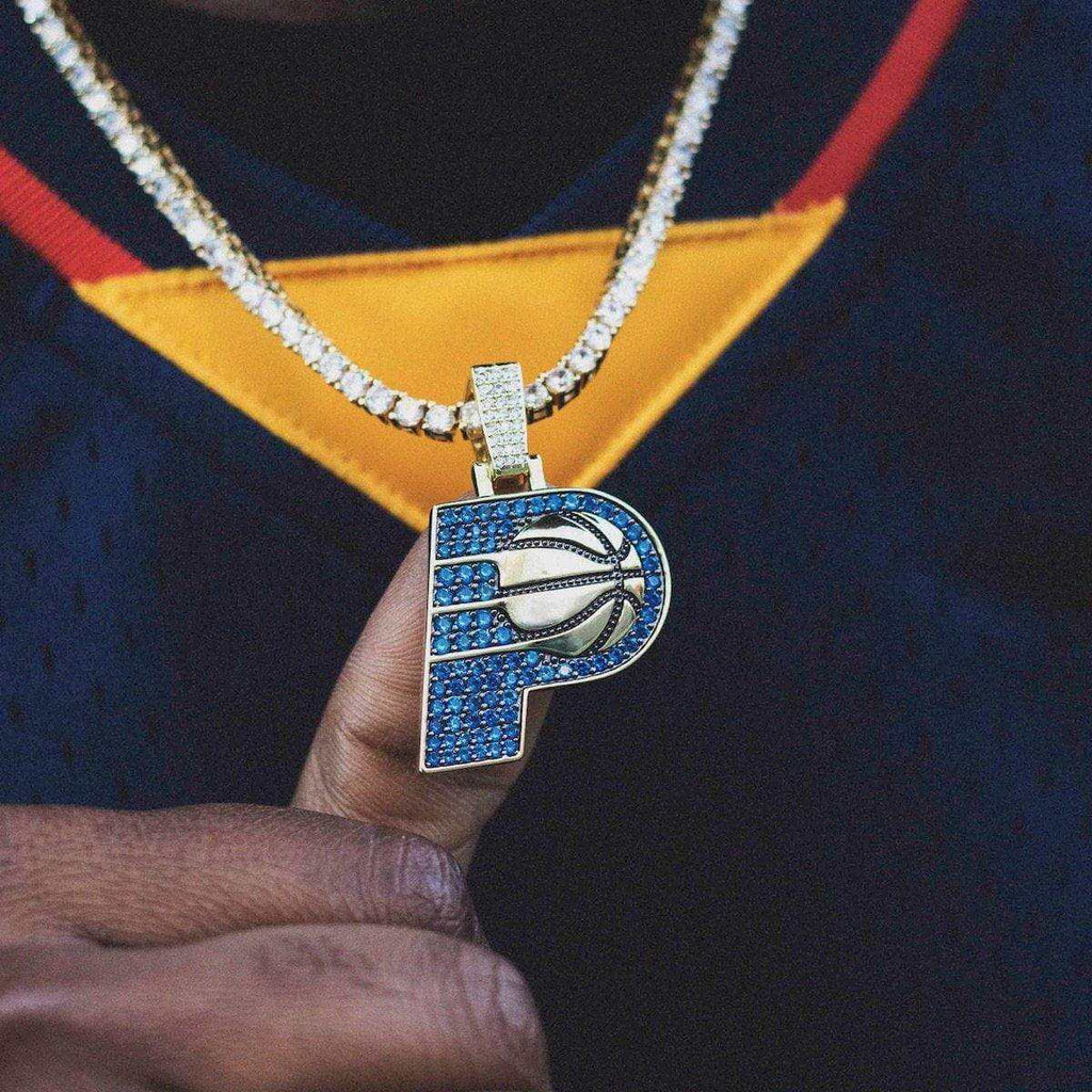 Indiana Pacers Official NBA Logo Pendant