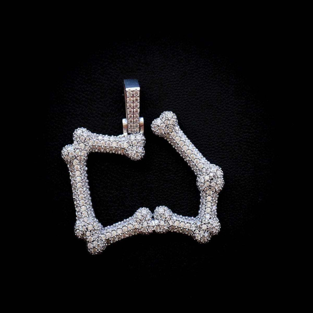 Custom Name Plate Bone Font