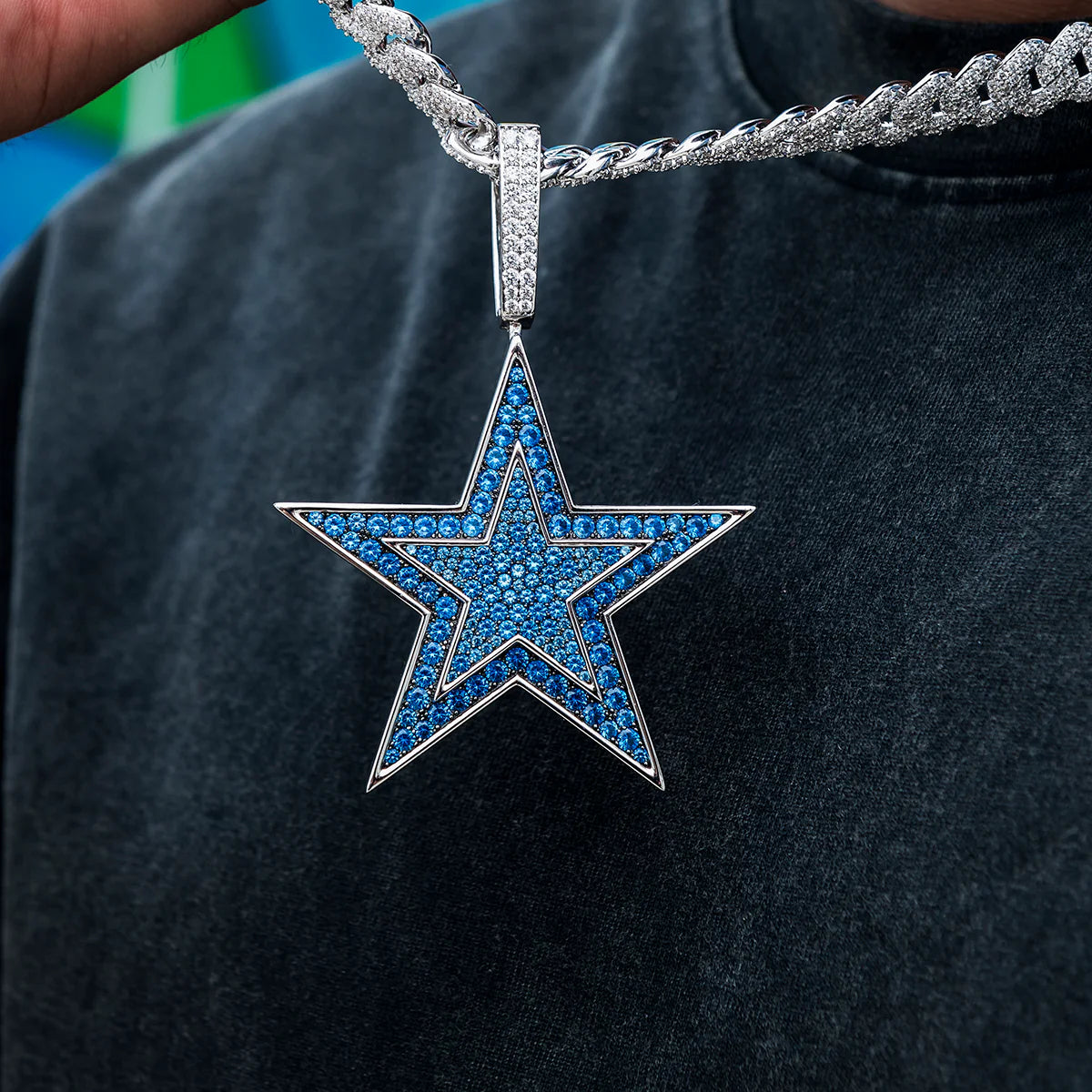 Dallas Cowboys Official NFL Large Pendant