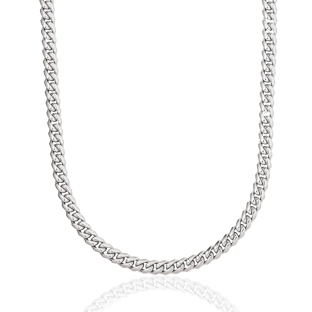 GLD Signature Cuban in White Gold - 6mm