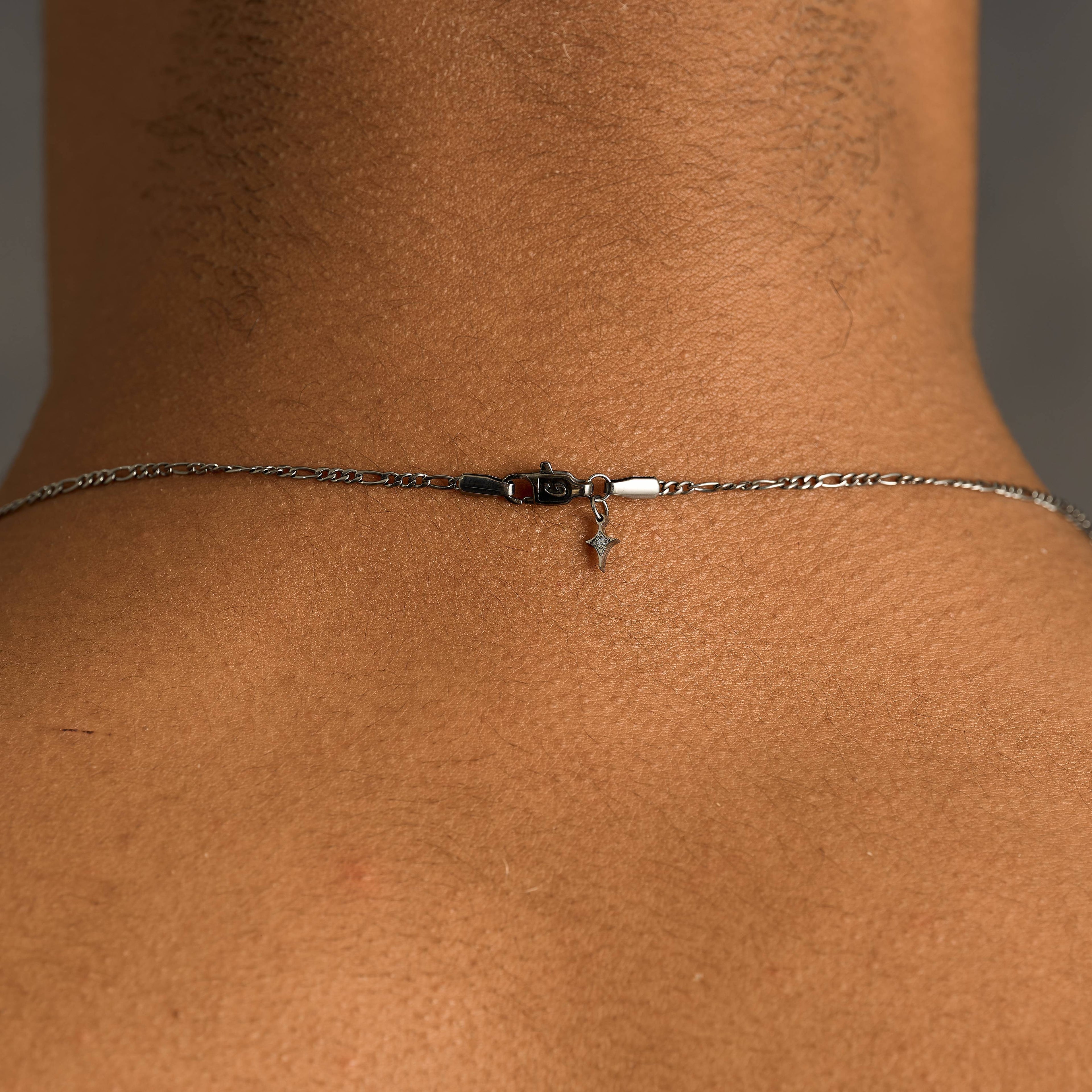Figaro Chain in Black - 2mm