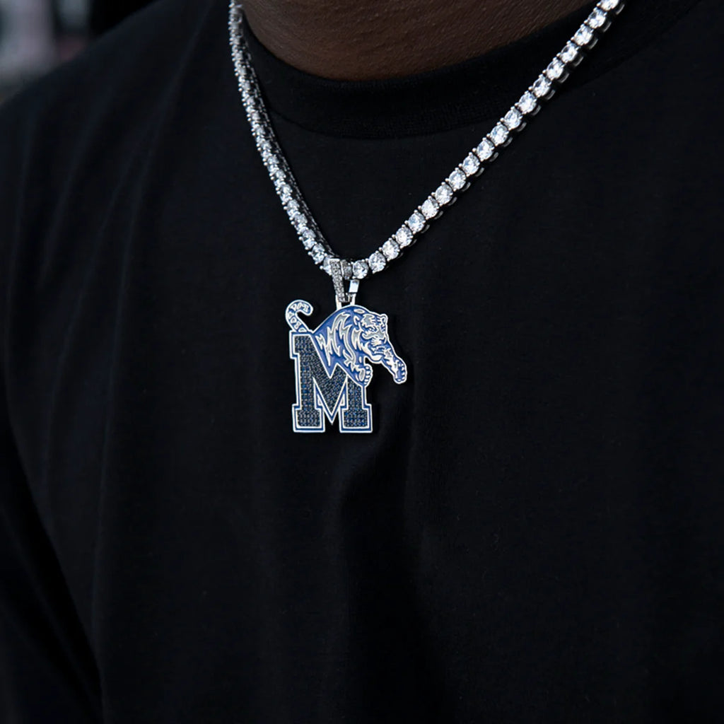 Memphis Tigers Official NCAA Logo Pendant