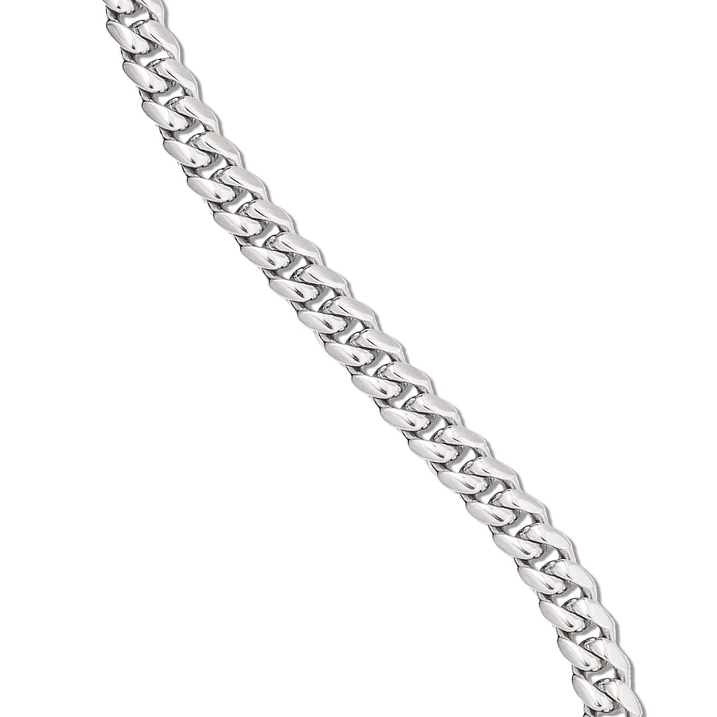 GLD Signature Cuban in White Gold - 6mm