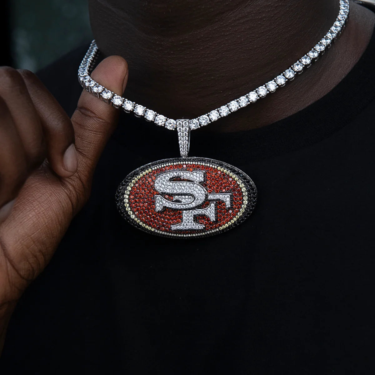 San Francisco 49ers Official NFL Large Pendant