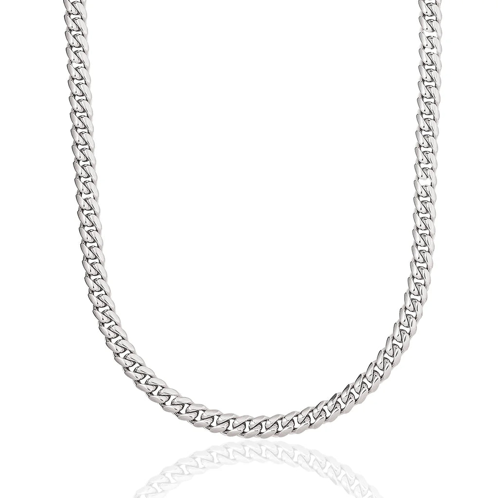 GLD Signature Cuban in White Gold - 6mm
