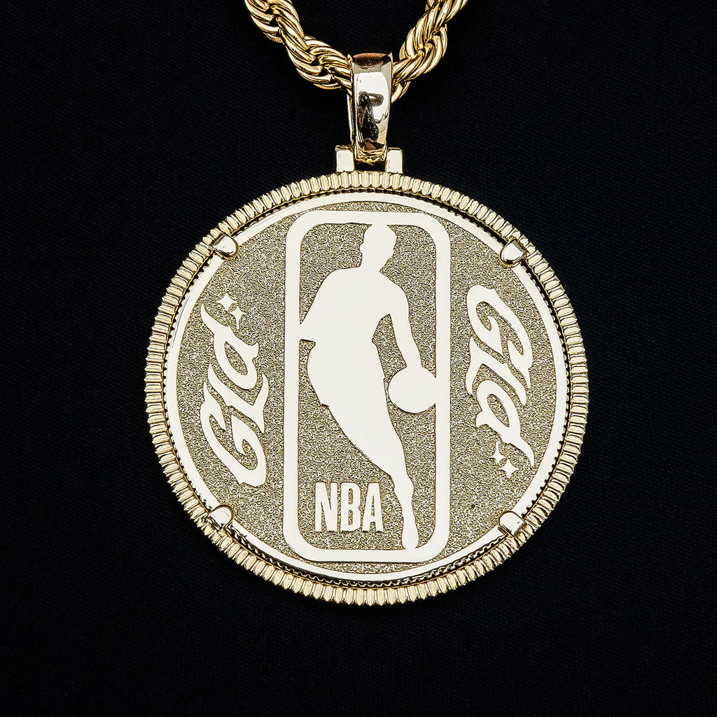 Philadelphia 76ers Official NBA Coin Pendant