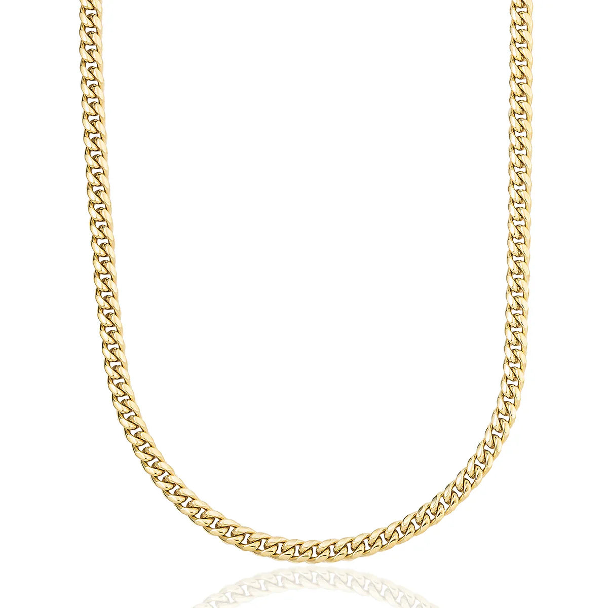 Miami Cuban Chain in Yellow Gold - 5mm