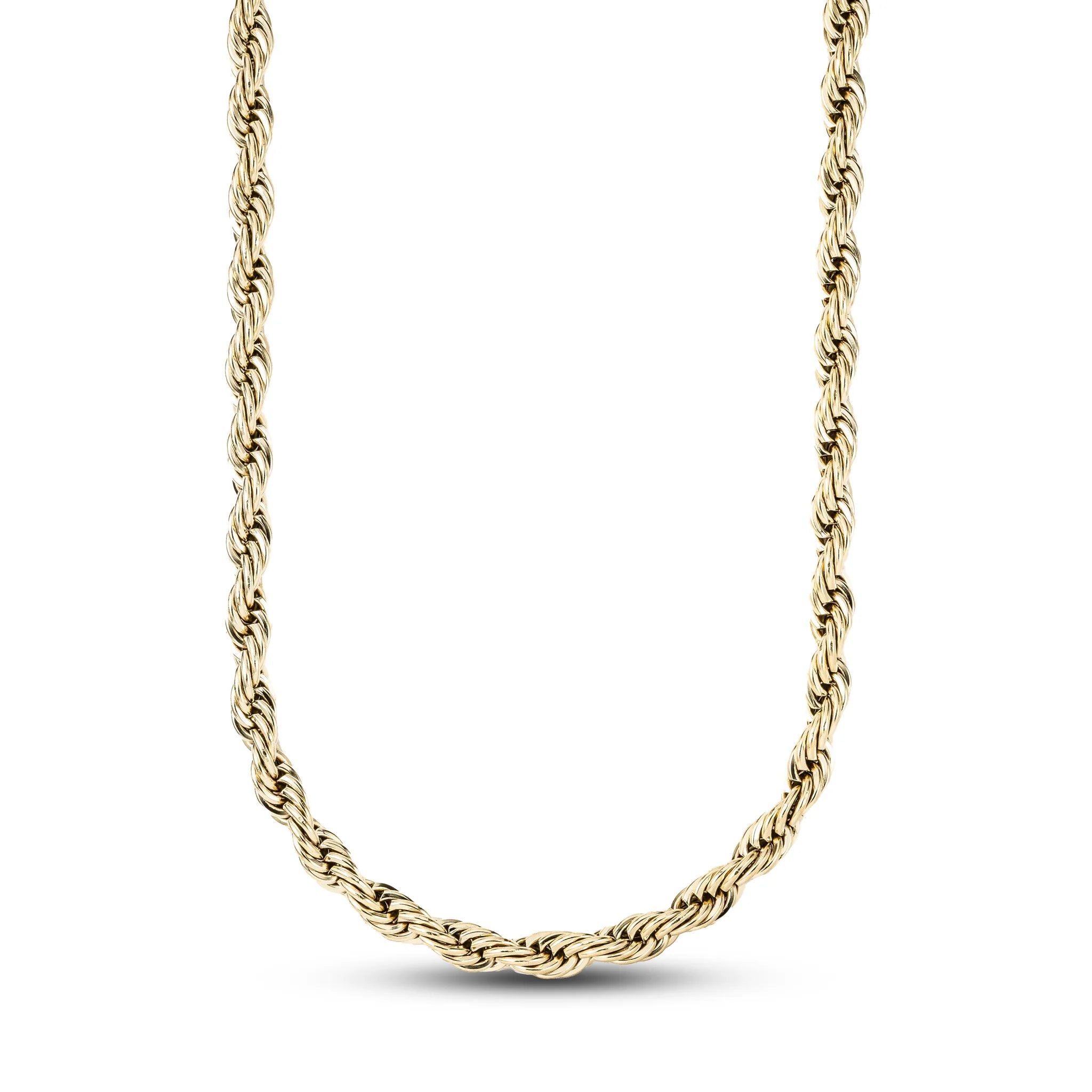 Rope Chain in Yellow Gold Vermeil - 6mm