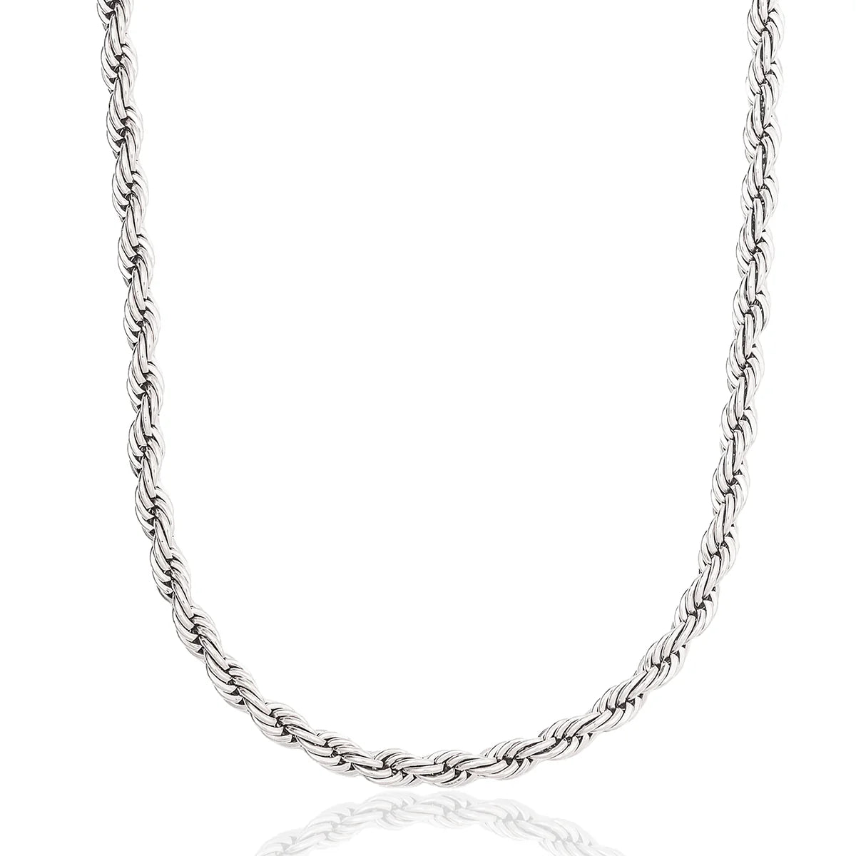 2025 Stanley Cup Official NHL Championship Pendant with 20" Rope Chain in White Gold