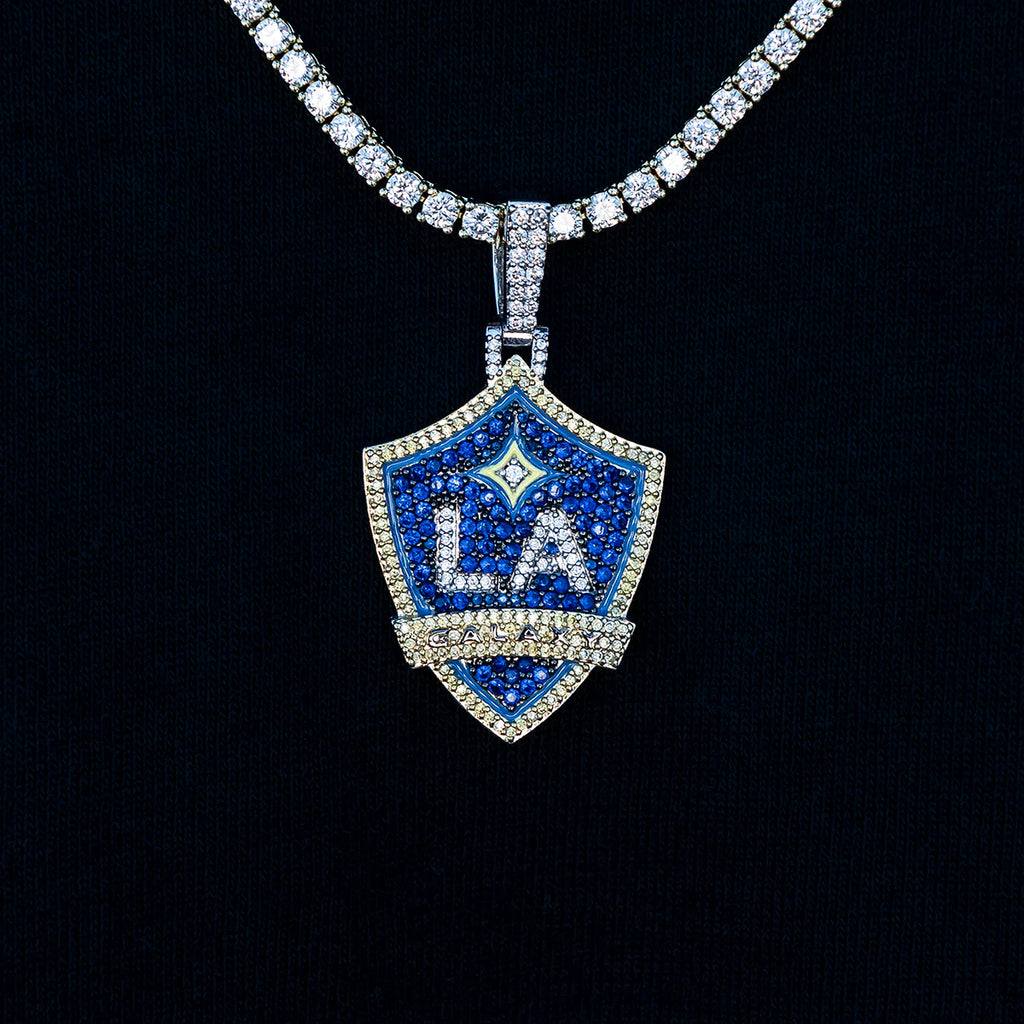 LA Galaxy Official MLS Logo Pendant