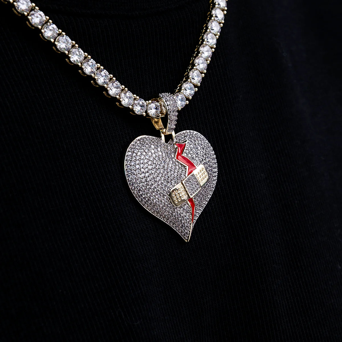Scars Fade Broken Heart Pendant